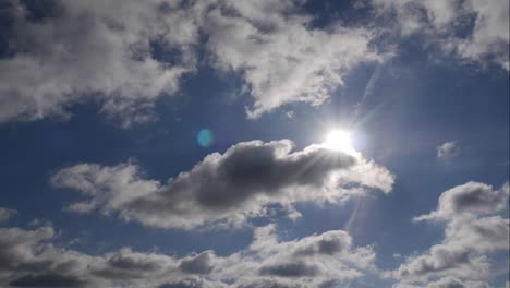 blue sky white clouds. puffy fluffy white clouds. cumulus cloud scape timelapse. summer blue sky time lapse. dramatic majestic amazing blue sky. soft white clouds form. clouds time lapse background