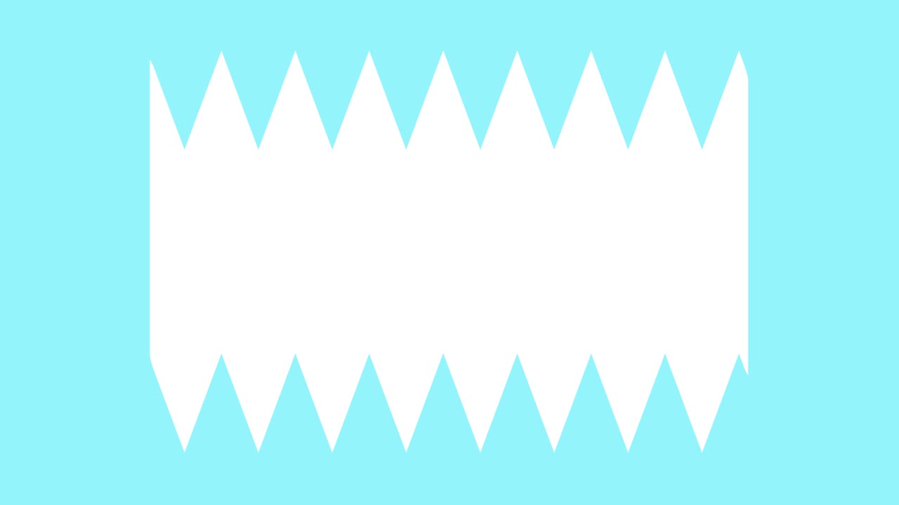 은 파동 삼각 루프 재료 애니메이션 모션 그래픽