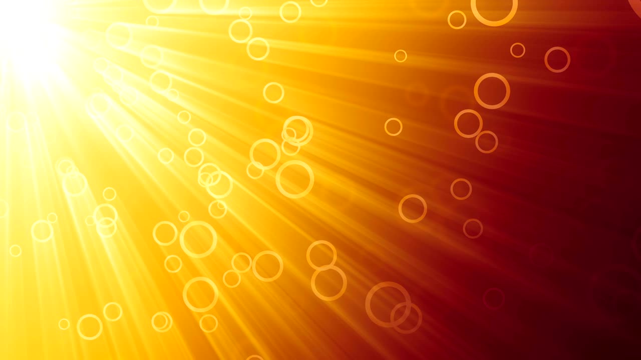 Golden Pink Circles and Light Rays