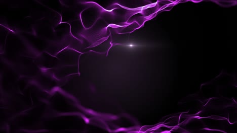 abstract loopable purple, violet wavy motion background. 4k.