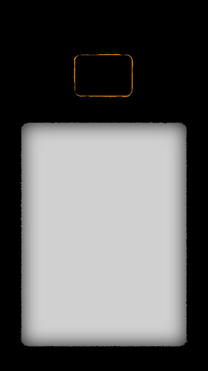 Abstract Pulsing Light Box on Dark Background