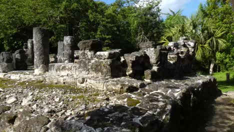 the palace at san gervasio, mayan archeological site, cozumel, mexico