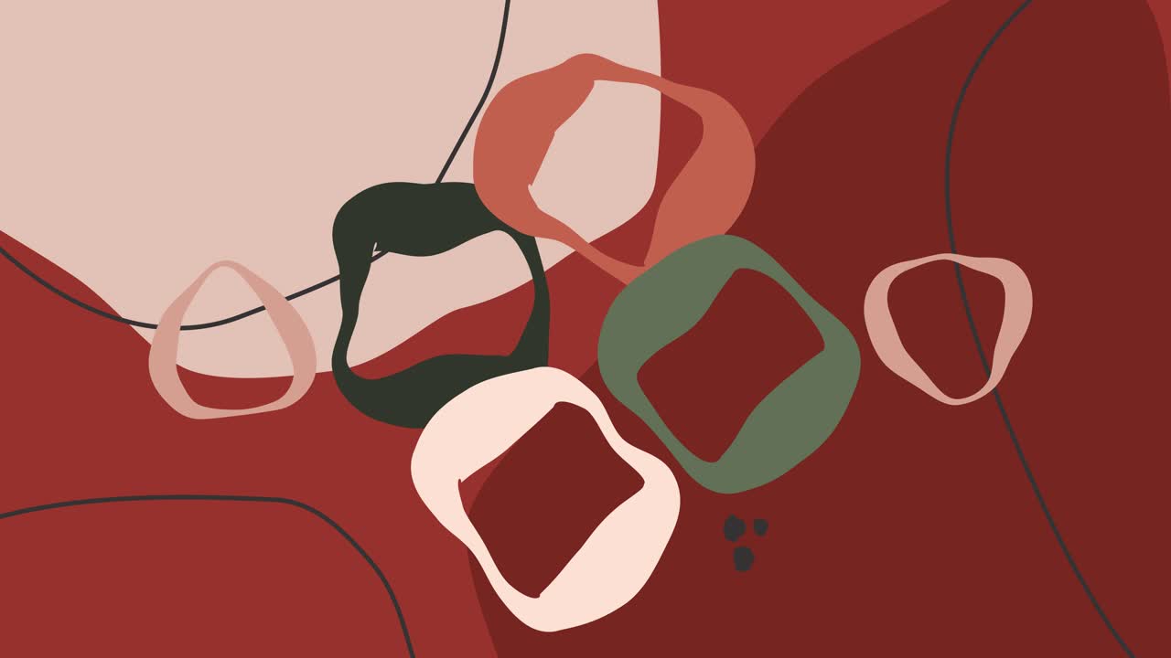 Minimal Abstract Animated Soft Background
