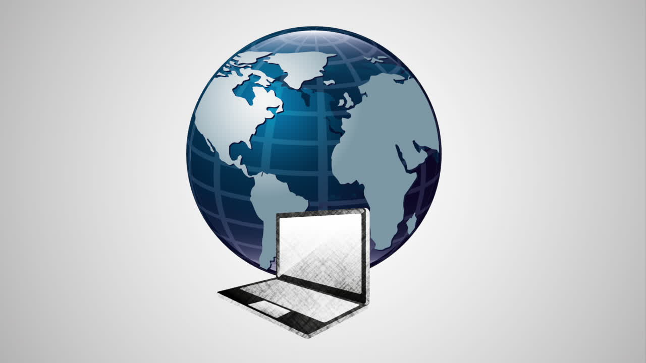 tecnología de big data con portátil