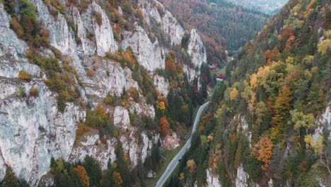 cheile dambovicioarei is a natural wonder located in romania, featuring spectacular gorges and rock formations