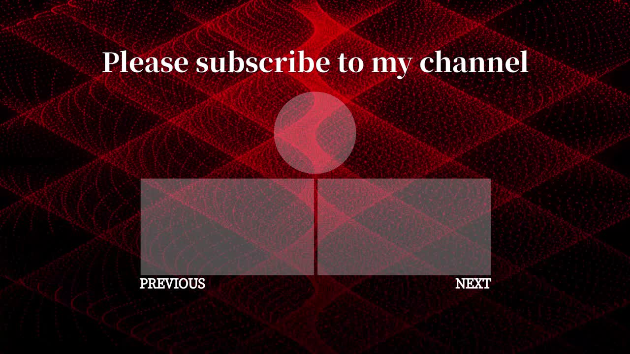 멋진 엔딩 카드 엔딩 스크린 모션 그래픽