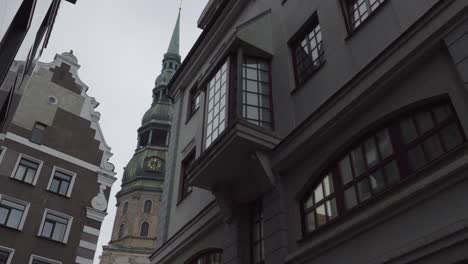 st. peter's church in riga, latvia