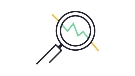 exchange market icon animation