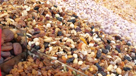 frutas y frutos secos variados
