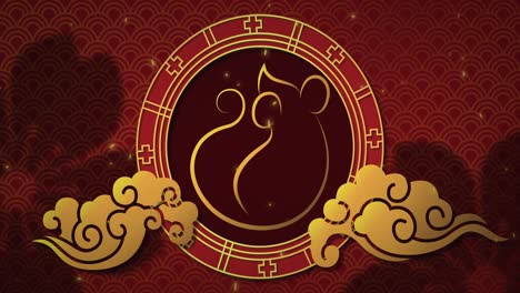 Chinese-new-year-animation-of-a-rat-in-a-spinning-wheel-4k