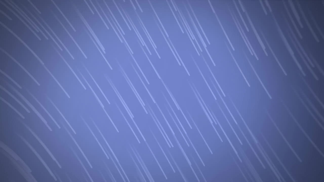 Animation of blue lines falling on blue background