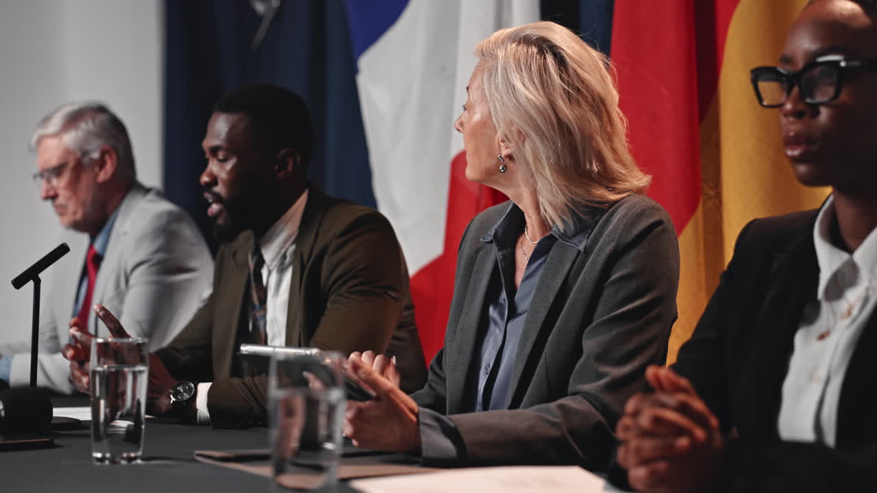 Press Conference with International Delegates