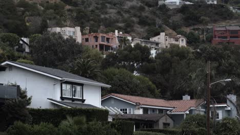 malibu california highway one tilt down from house to road