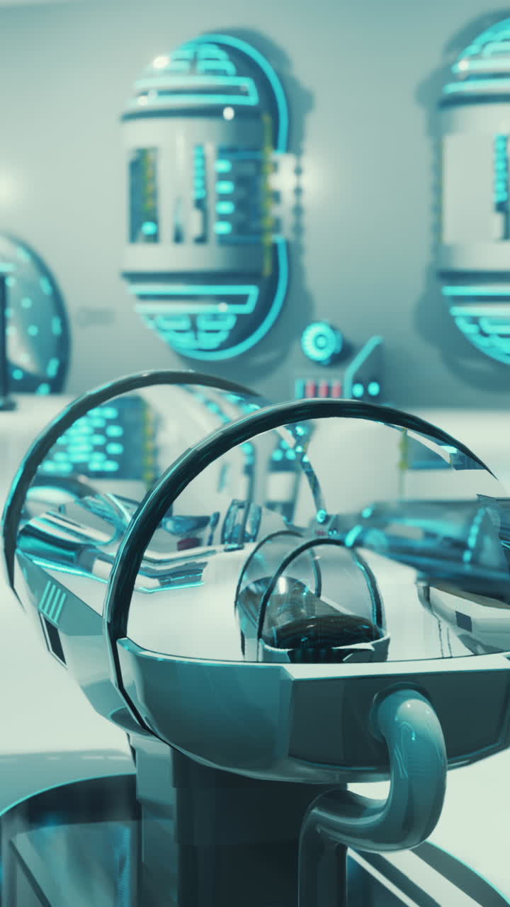 cámara médica futurista