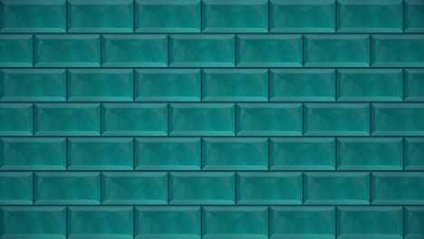 pared de azulejos rectangulares brillantes