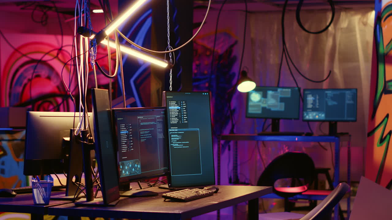 Hideaway used as crime haven by hackers