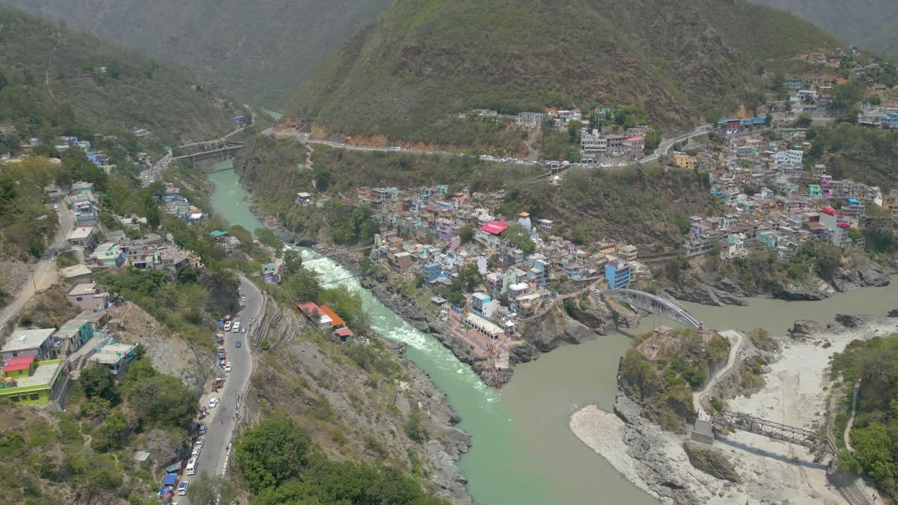 Devprayag is a town and a nagar panchayat, near New Tehri city in Tehri Garhwal District in the state of Uttarakhand, India,