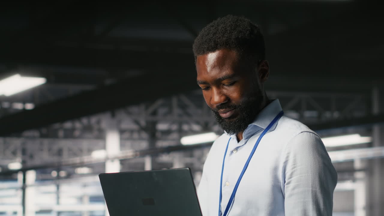 IT experts on data center industrial platform pleased by neural network outputs