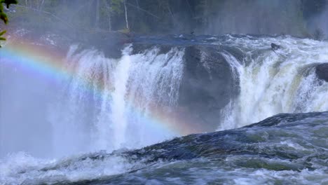 slow motion video ristafallet waterfall in the western part of jamtland is listed as one of the most beautiful waterfalls in sweden.