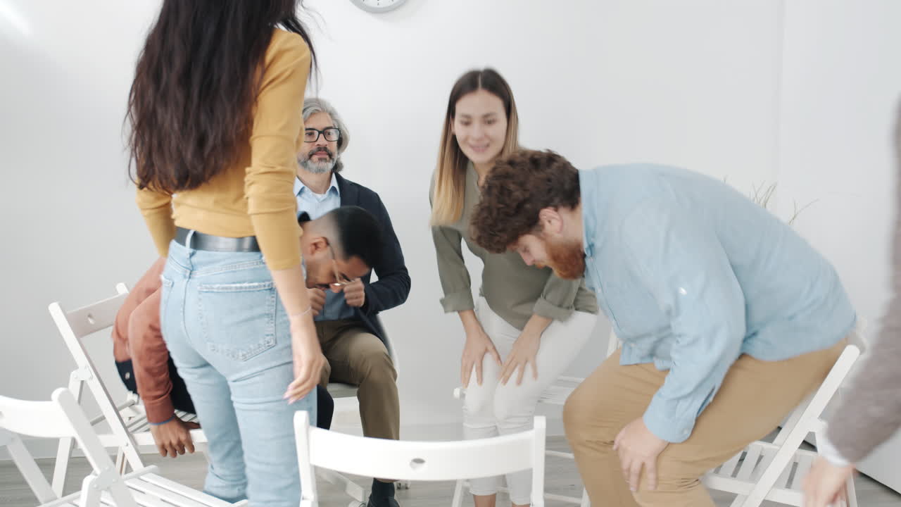 reunión del grupo de apoyo