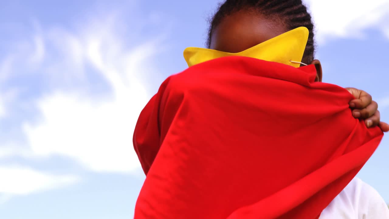 슈퍼 히어로인 척하는 소년