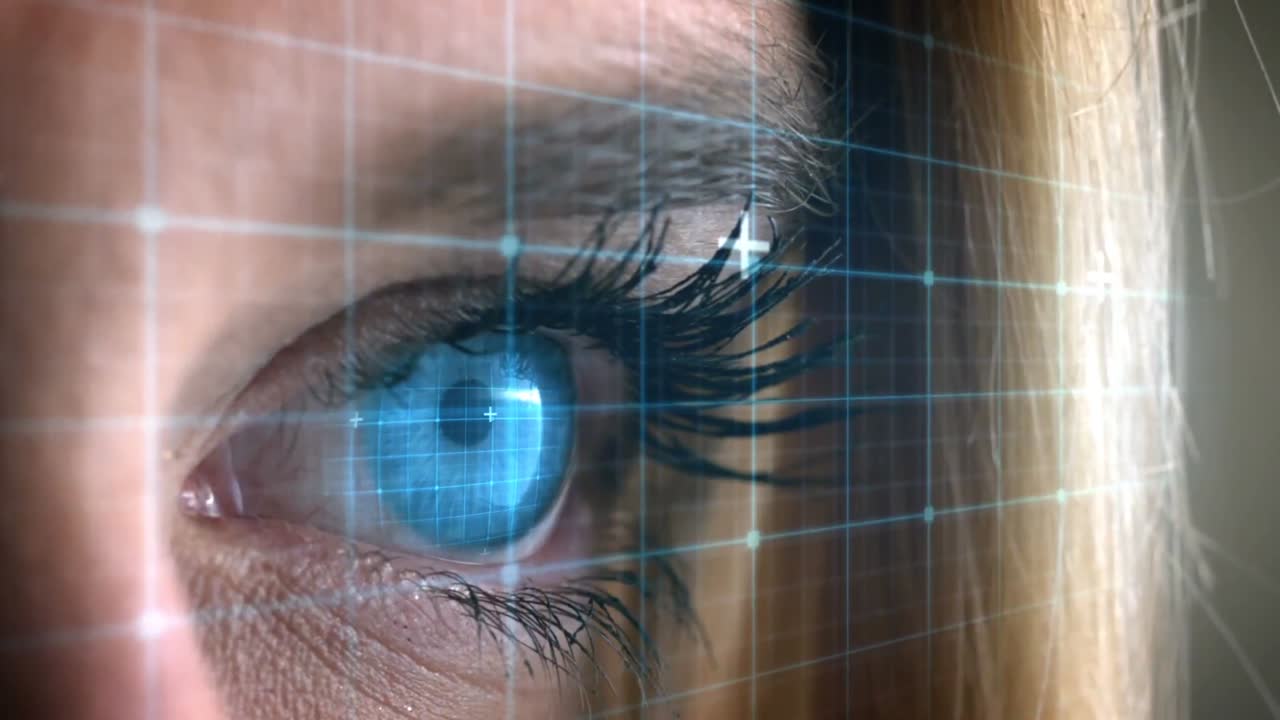 apertura del ojo azul