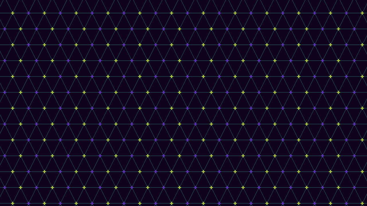 기하학적 격자 검은색과 녹색의 삼각형 모양으로 색 윤과 녹색 점이 있습니다.