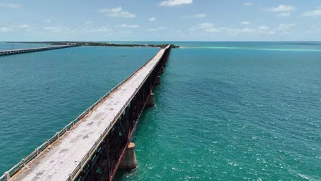 aerial da velha ponte de sete milhas
