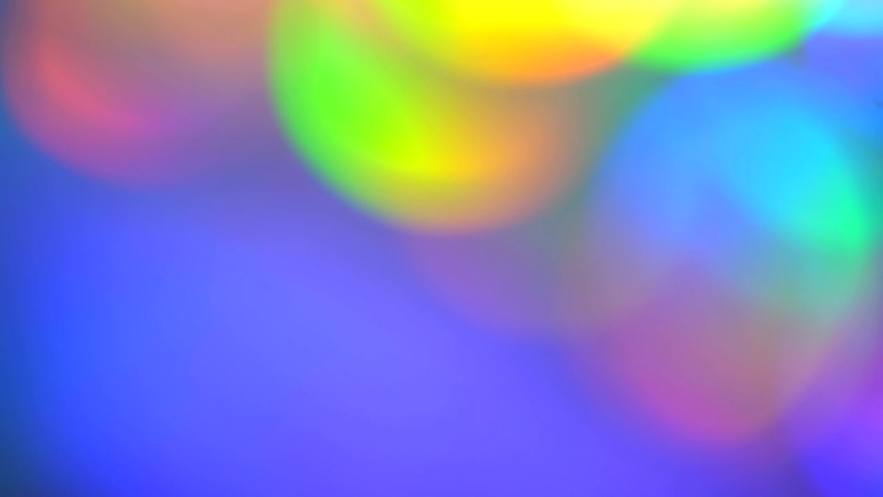 luces abstractas fuera de foco