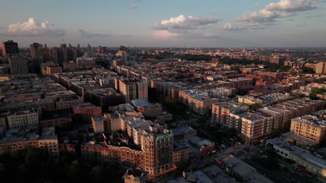 vista aérea del centro de manhattan, nueva york