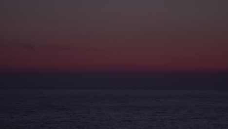 sunset over the ocean