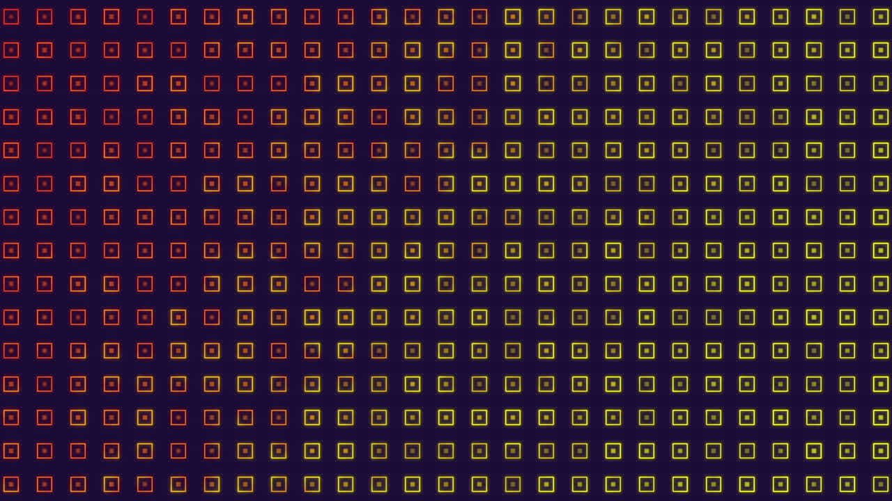 Animation of abstract pattern design in seamless against blue and purple background