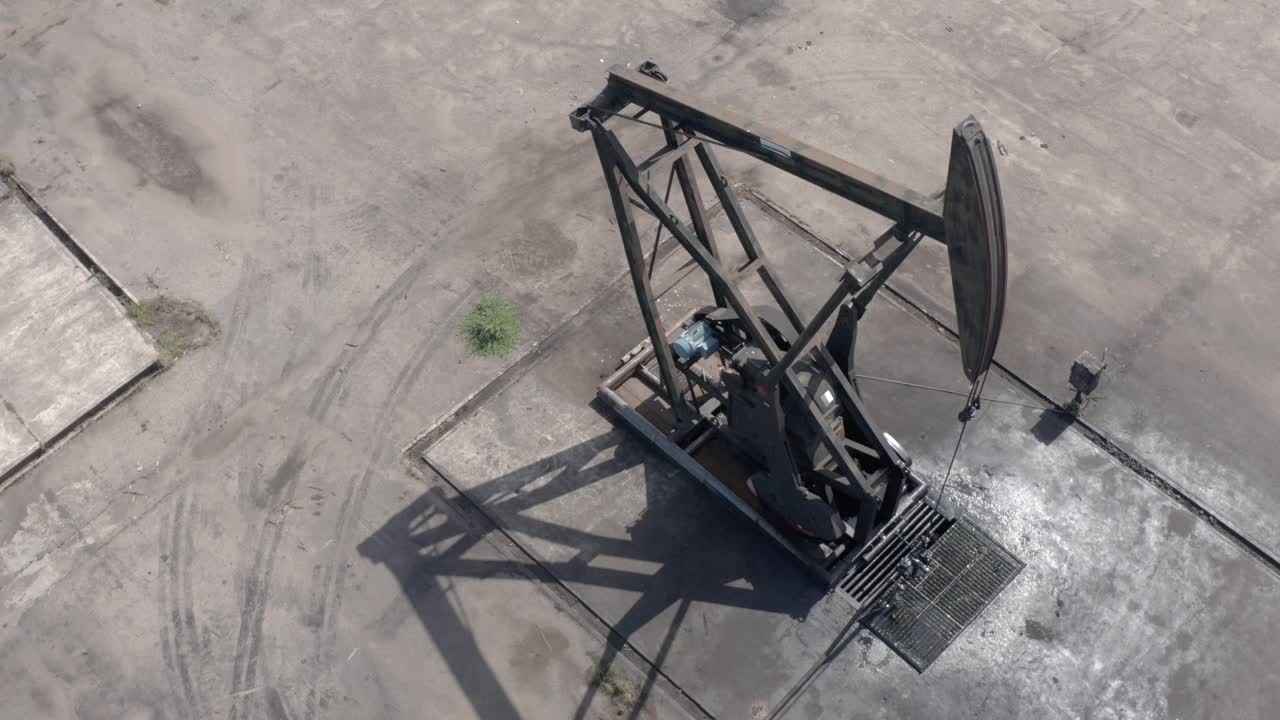 pequeña máquina de extracción de petróleo crudo