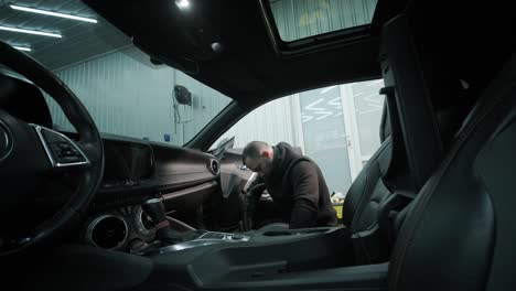 professional car detailing – washing, ceramic coating, and interior cleaning