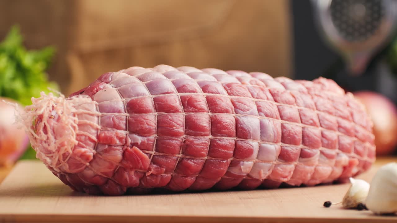 Preparing a Tied Roast
