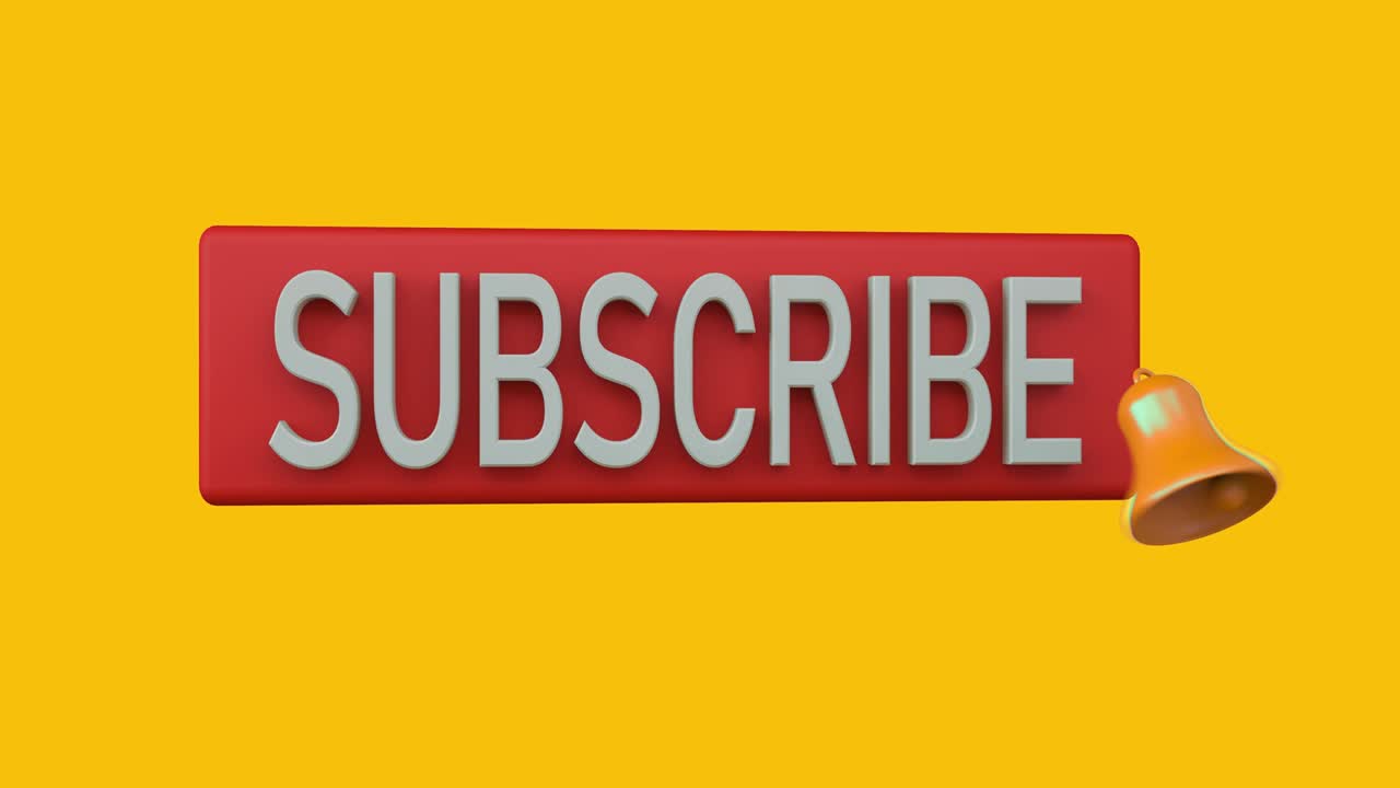 botón de suscripción con una campana de notificación