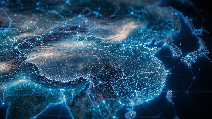 Network Connectivity Map of China