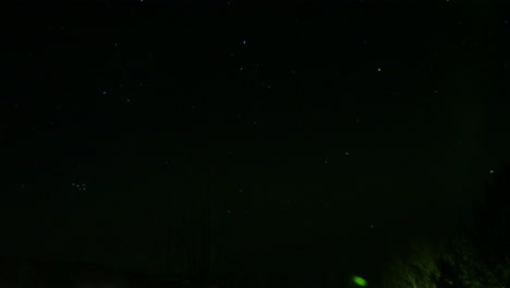 timelapse de la aurora boreal en islandia