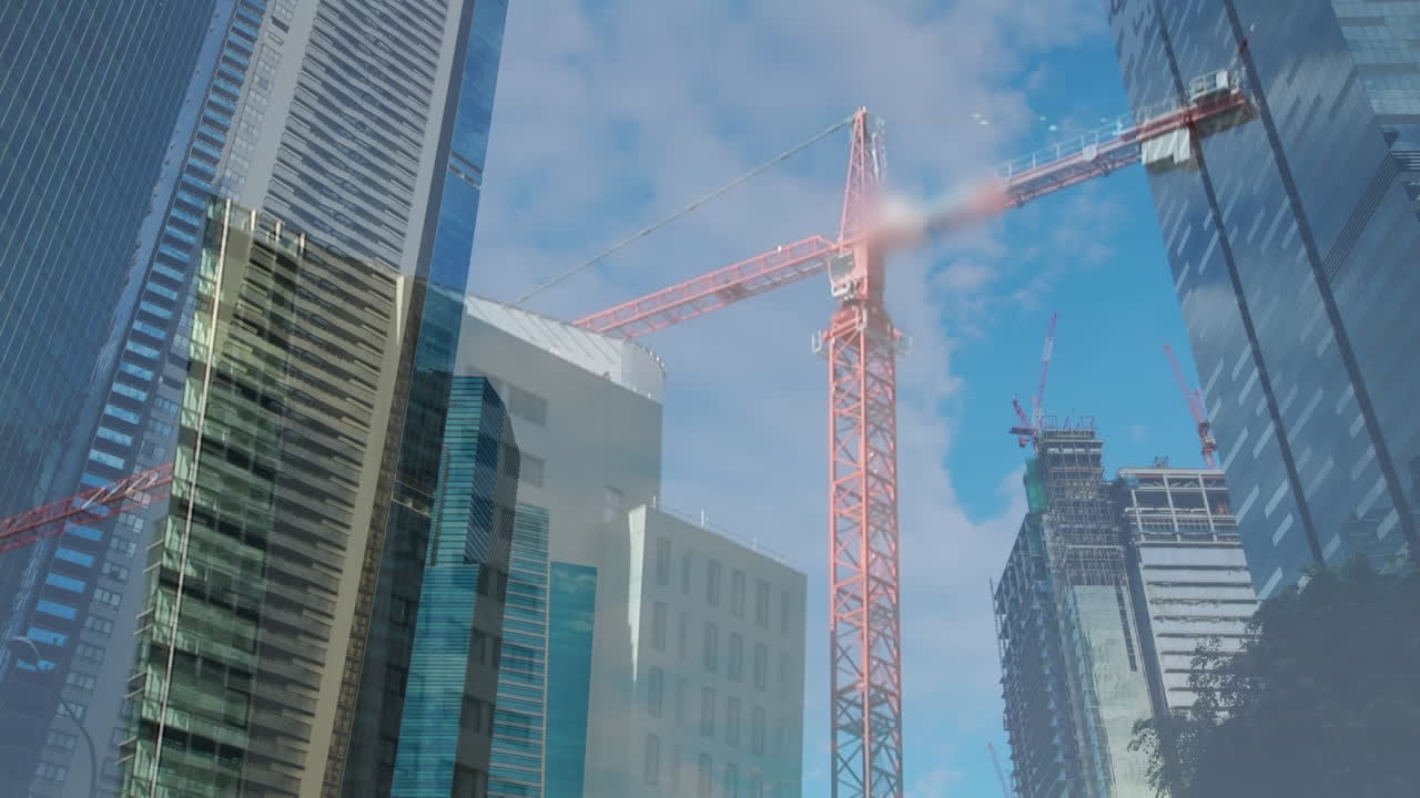 paisaje urbano en edificios modernos