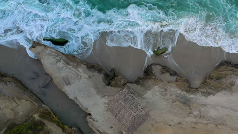 windansea beach and surfer shack in la jolla, california