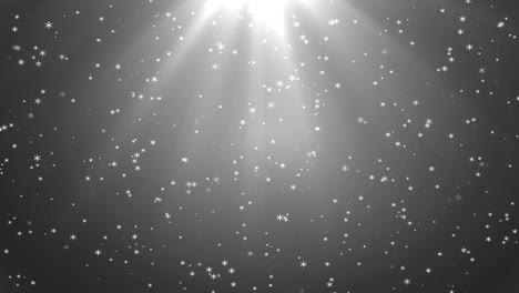 snowing