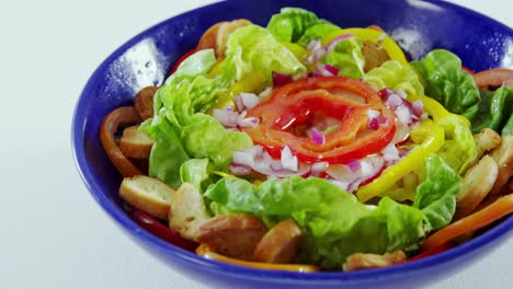ensalada en un tazón