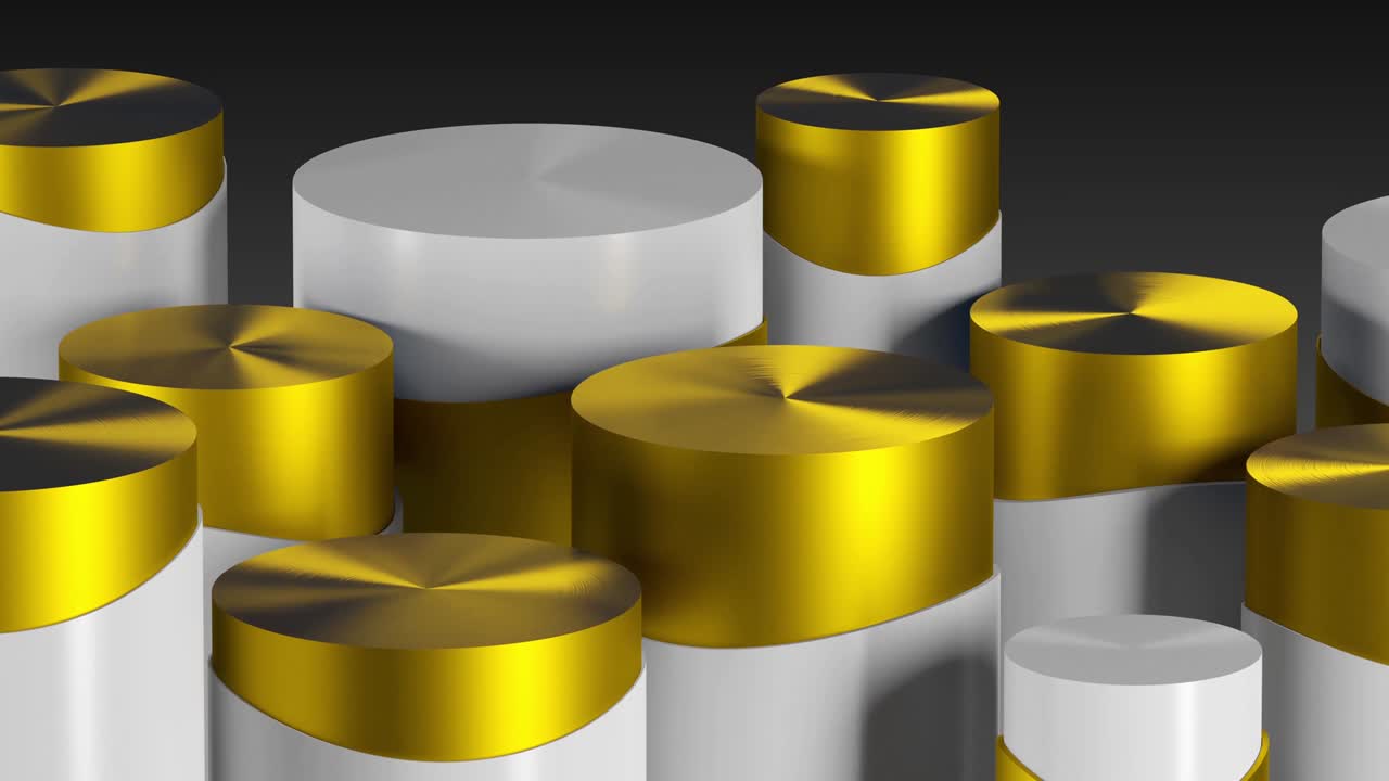 concepto de metal cilíndrico