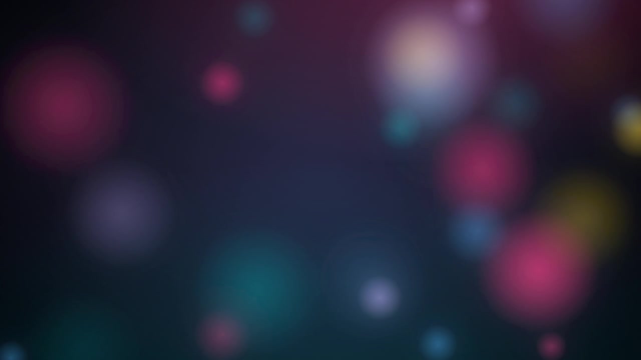 Abstract Background With Soft Glowing Colorful Bokeh Circles