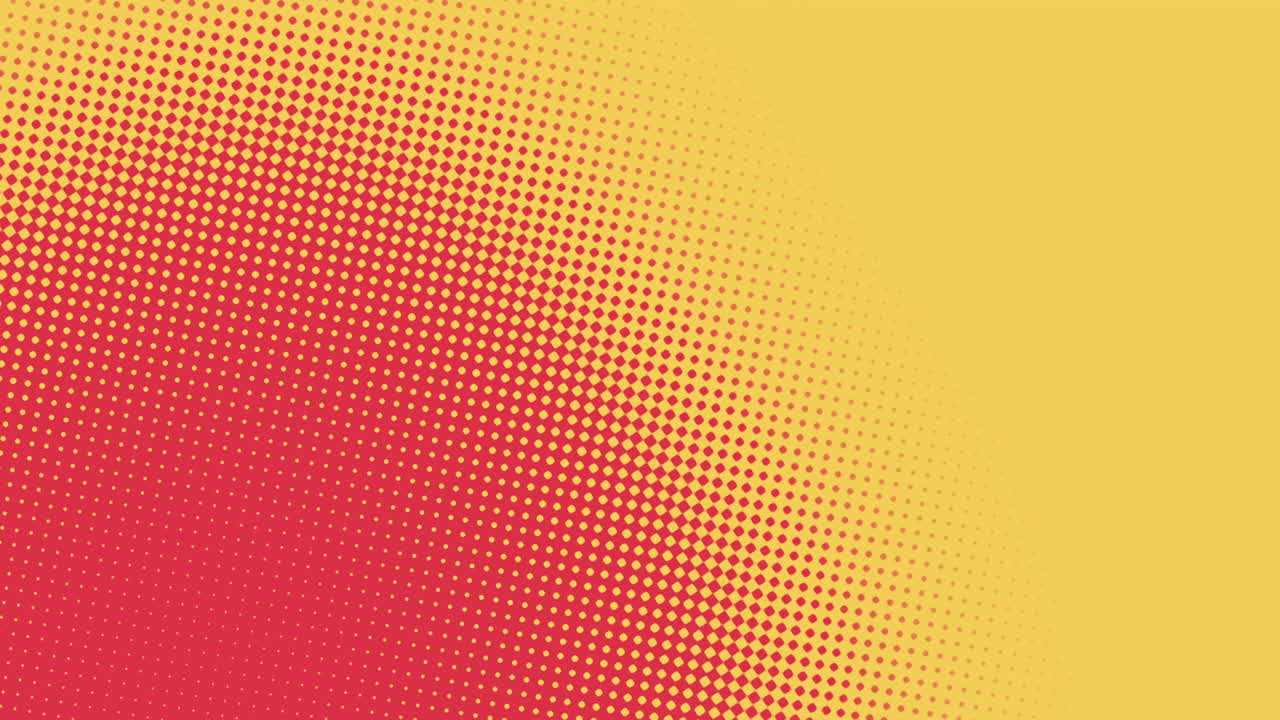 Red and yellow dots pattern