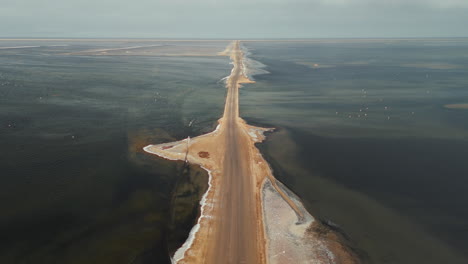 Road through Salt Lake