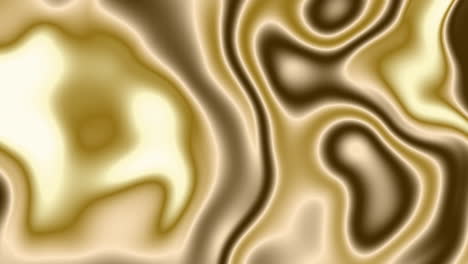 liquid gold abstract animated background - fluid metallic patterns with slow motion