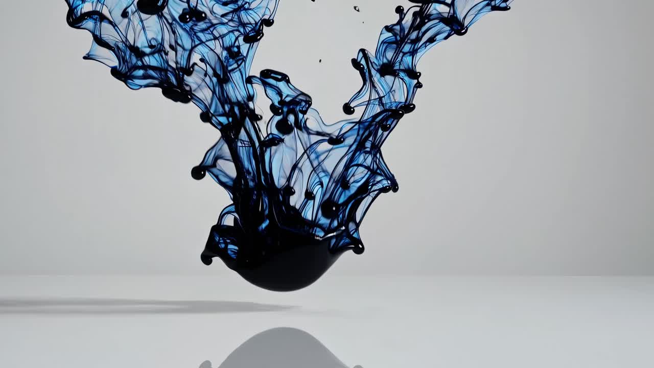 Abstract Ink Splash