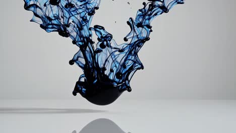 abstract ink splash