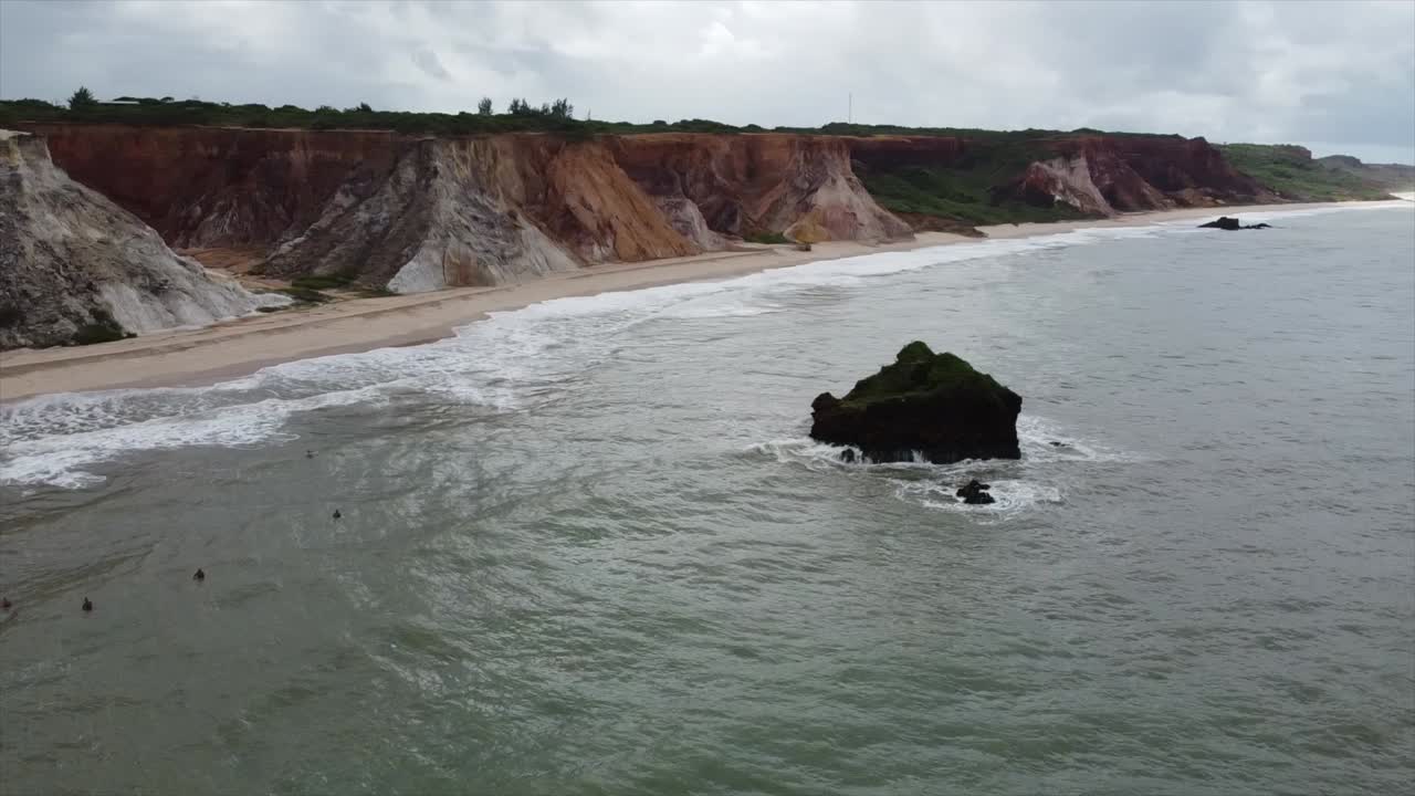 joão pessoa brasil por drone 4k-4